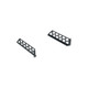 2 RU Rackshelf Ears for Use with Bottom - KDE2 2 RU Rackshelf Ears for Use with Bottom - KDE2
